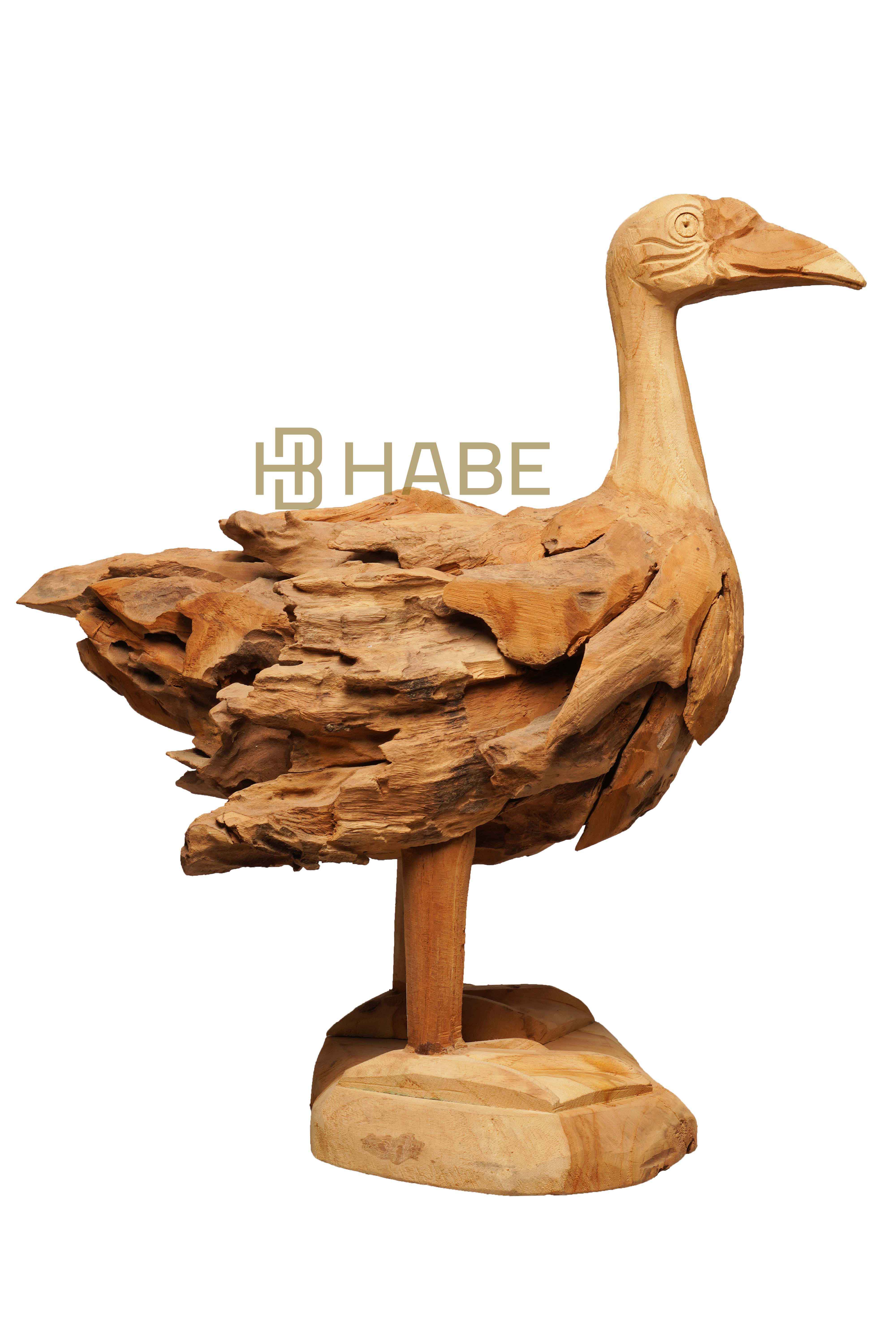 Erosionwood Goose S 43x33x46 cm Natural (salinan)